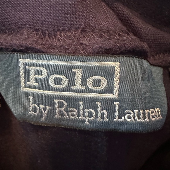 Men's Polo Ralph Lauren Sz XL Navy Blue Pockets Fleece Drawstring Sweat Shorts - Picture 4 of 6